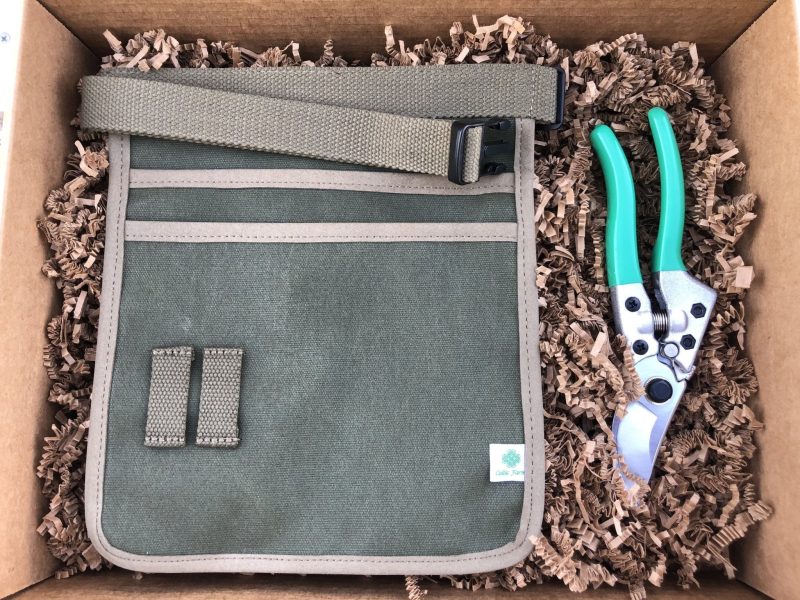 garden gift box garden tool set pruners and garden tool belt 420298