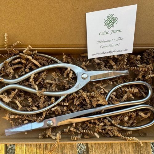 garden gift box stainless garden scissor set 118543