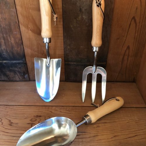 garden hand tool set hardwood and stainless 204150