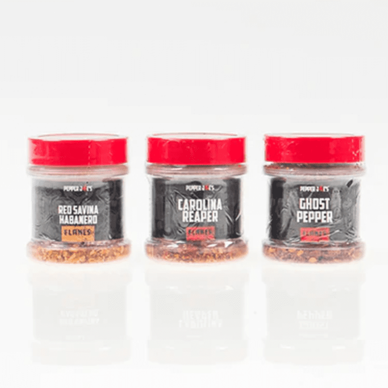 worlds hottest pepper flakes collection